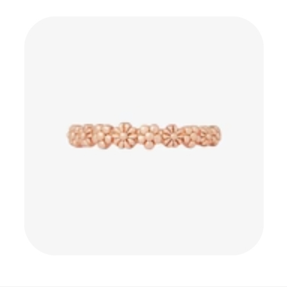 Puravida Floral Stacking Ring Size 7